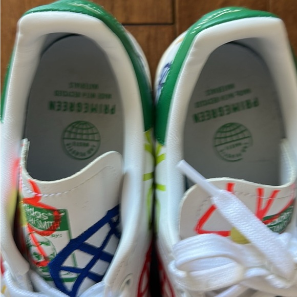 Stan Smith floral design recycled sneakers - Picture 5 of 5